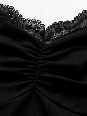 Lace Halter Neck Cami