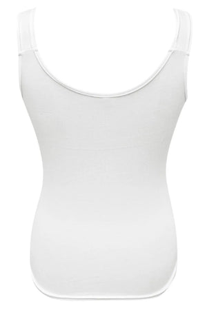 Full Size Lace Detail V-Neck Tank Plus Size
