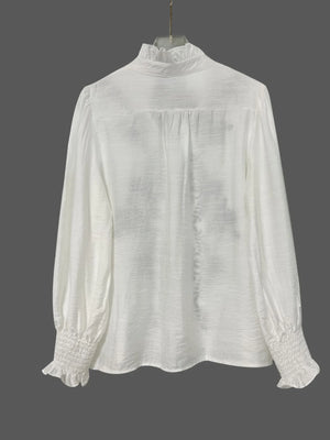 Embroidered Long Sleeve Blouse