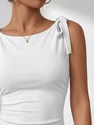Tie Shoulder Tank Top