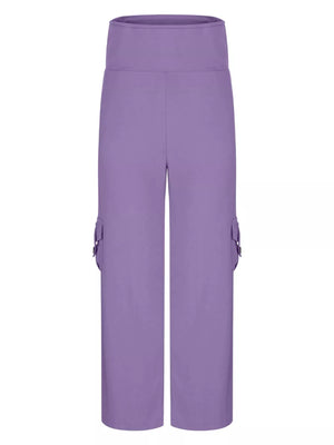 High-Waisted Yoga Pants with Pockets